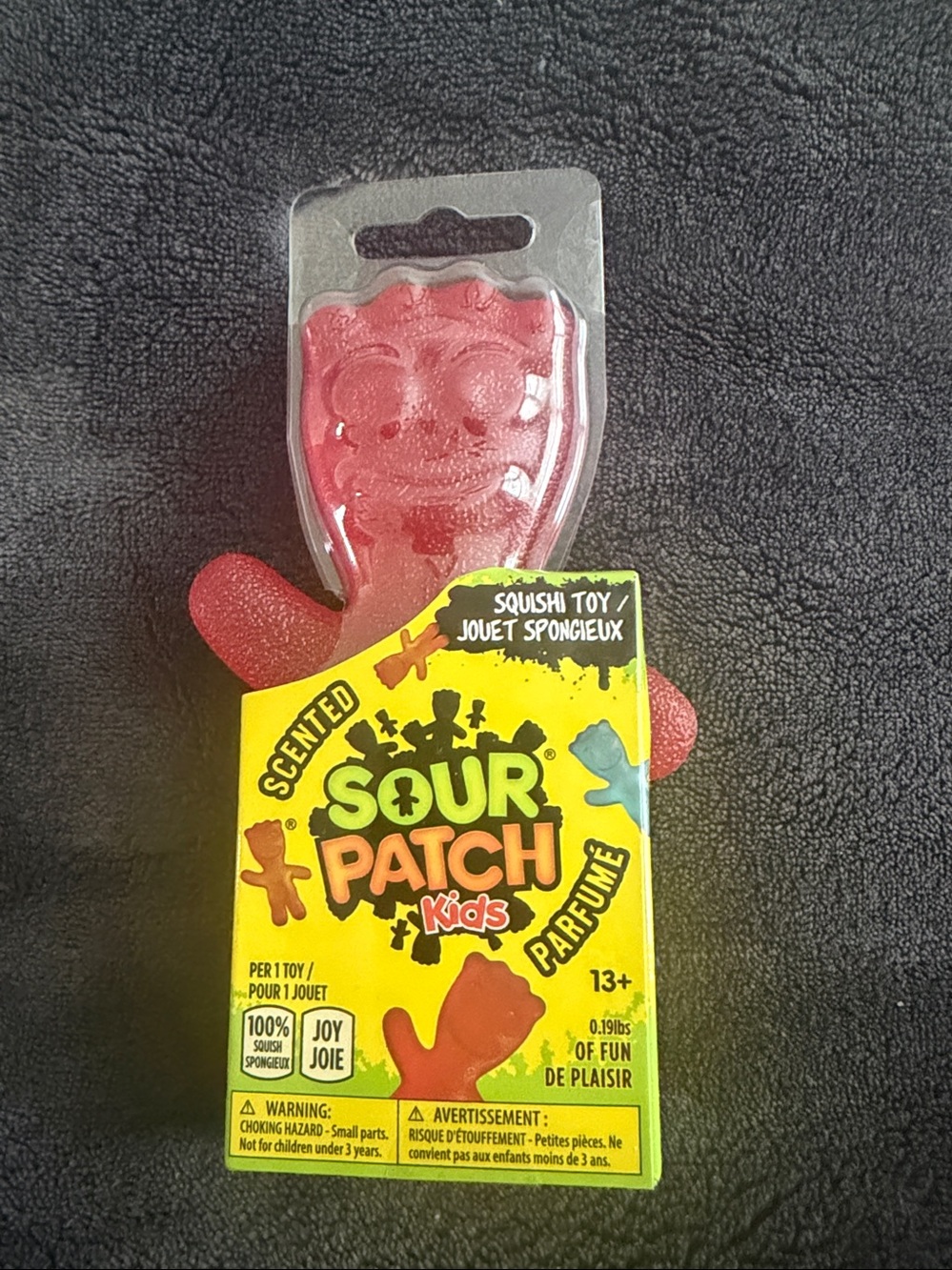 Sour Patch Kids Scented Red Squish Toy by Incredible Play NIOP